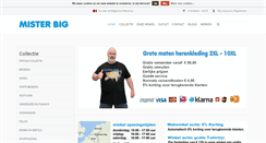 Desktop Screenshot of misterbig.nl